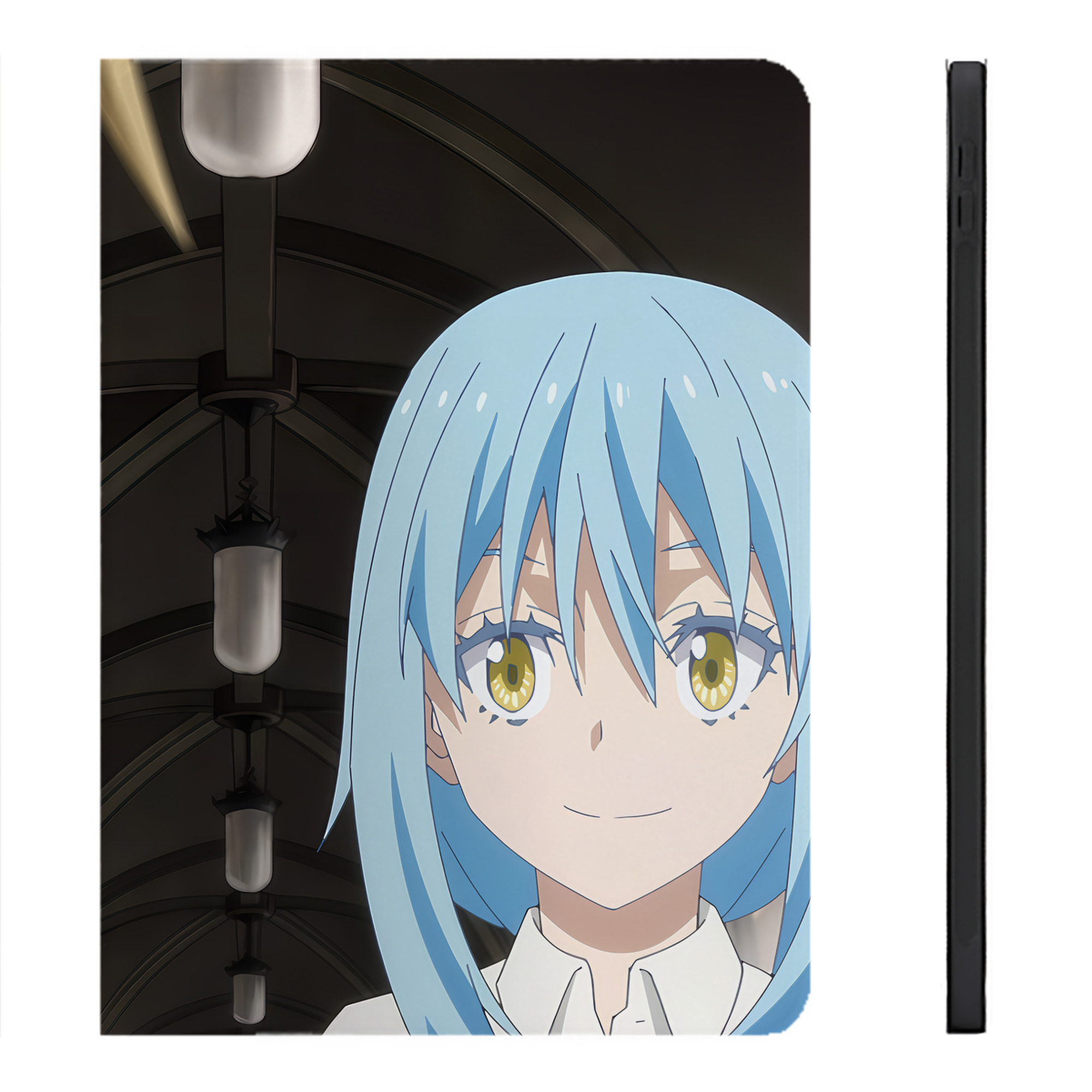 （画像用） 転スラ Regarding Reincarnated to Slime IPadケース ペンホルダー付き ブックスタイルデザイン